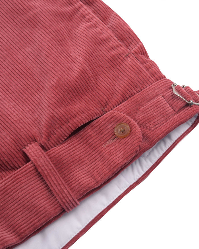 Brisbane Moss Soft Red Corduroy