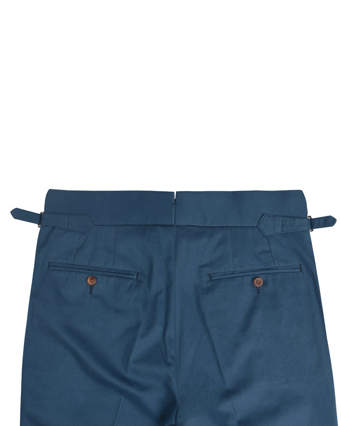 Brisbane Moss Teal Blue Twill