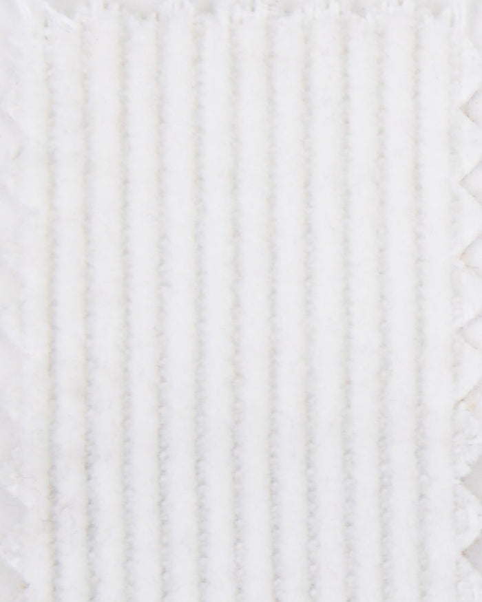 Brisbane Moss White Undyed Needlecord