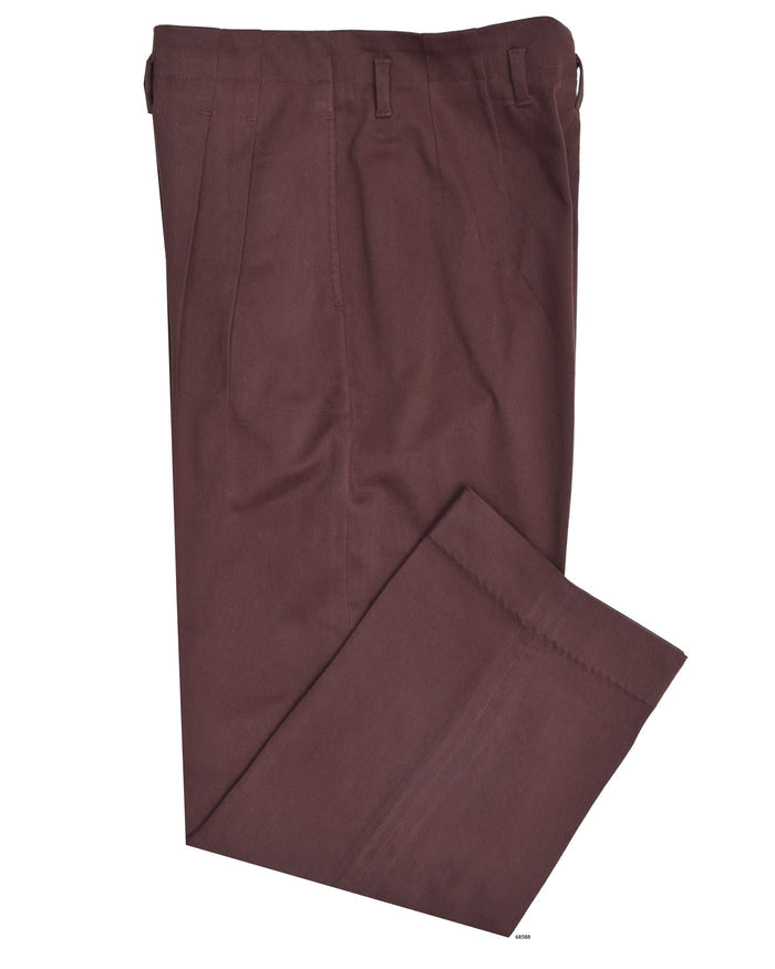 Brown 4-Way Stretchable Soft Chinos