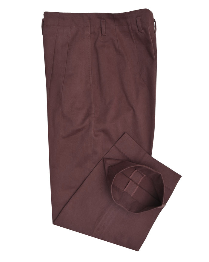 Brown 4-Way Stretchable Soft Chinos