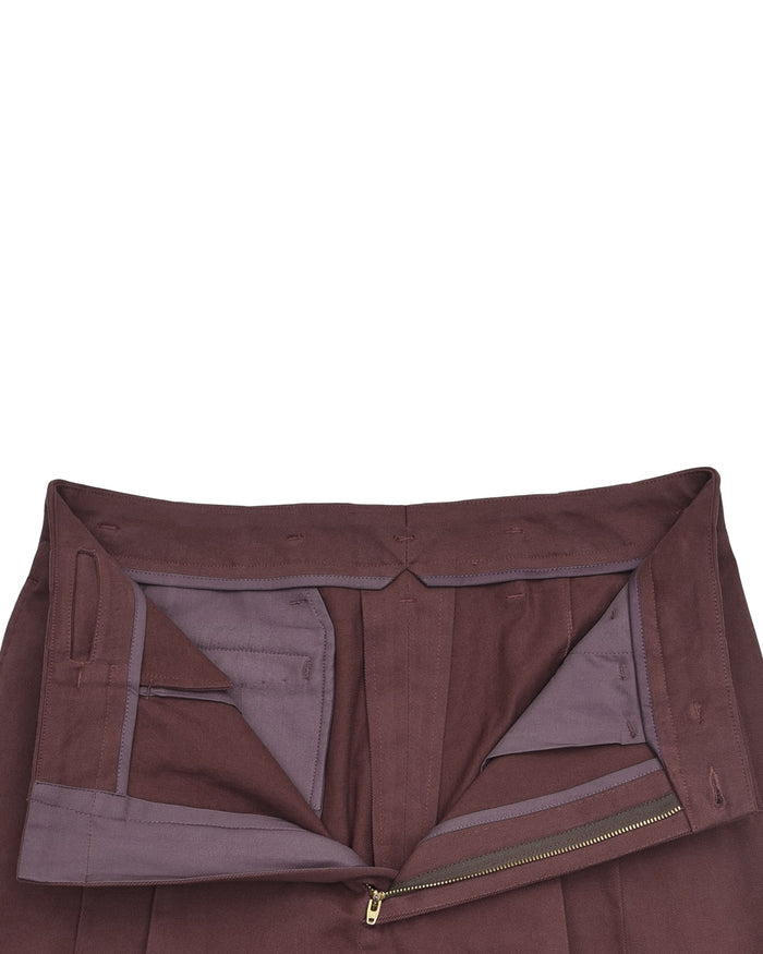 Brown 4-Way Stretchable Soft Chinos