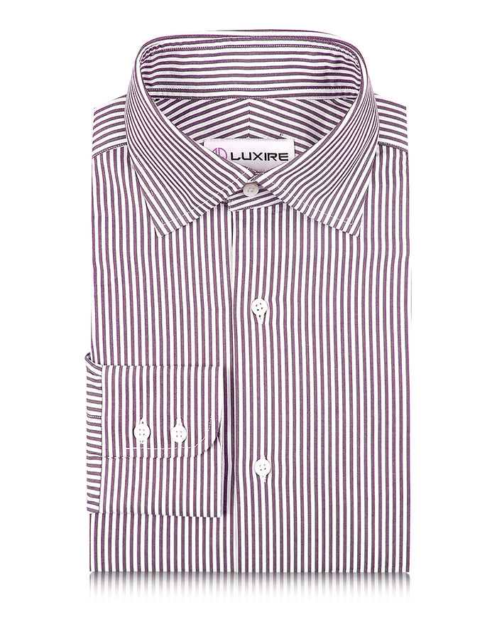 Brown Dress Stripes Twill
