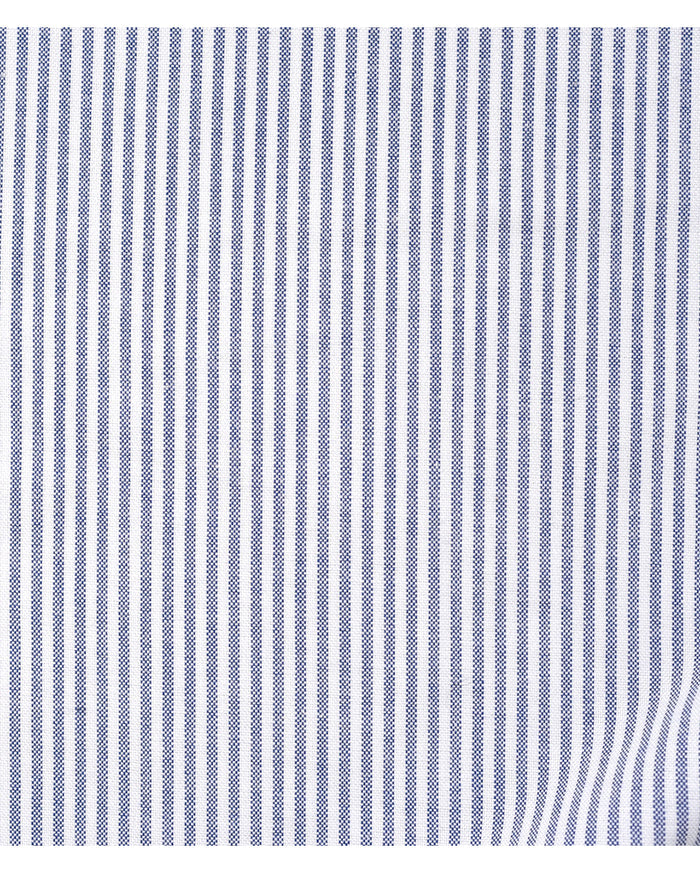 Business Blue Candy Stripes Oxford Shirt