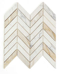 NBO1017 Chevron Calacatta Fold Polished Chevron