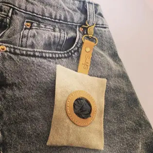 Canvas Poo Bag Holder
