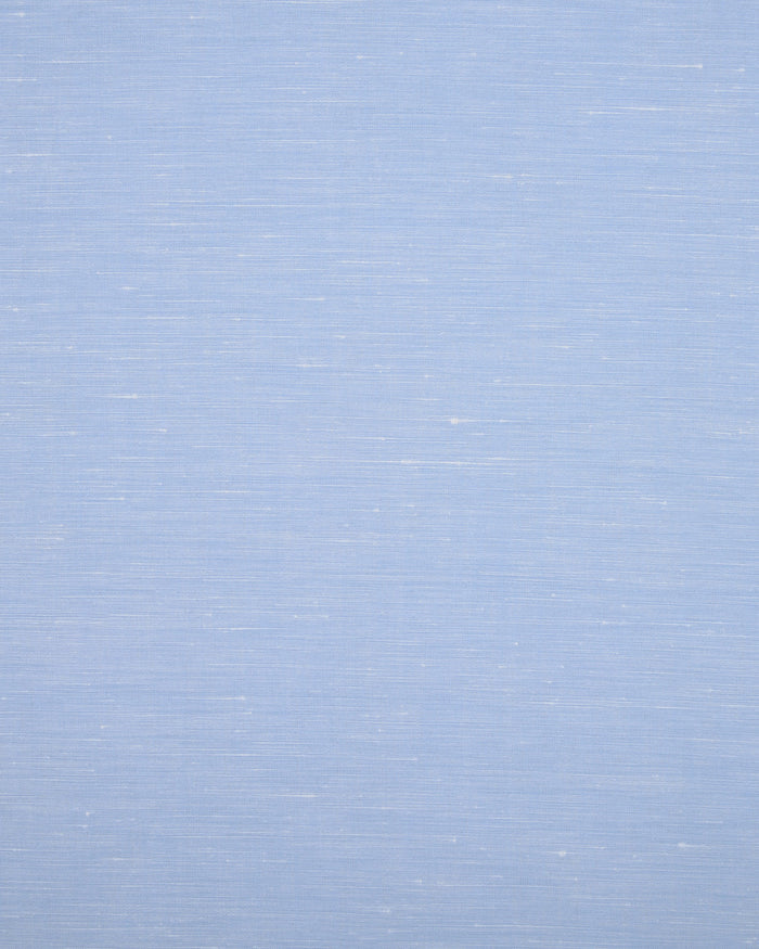 Carlo Riva: Linen-Cotton: Sky Blue Slub Chambray