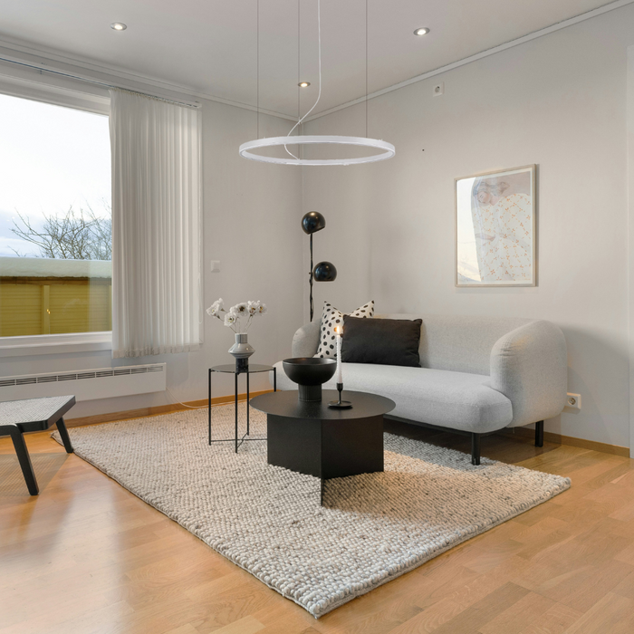 Chandelier ALUMA RING P216 – decorative ceiling chandelier, view 2 | LAMP & LIGHT - Design forward Decorative lamp , Downlights, pendant lamp , striplights