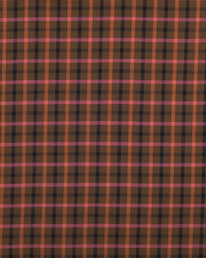 Checks: Pink Tan Black Tattersall