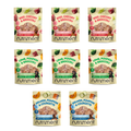 Eight Chicken-Free Fresh Bundle dog food packs (8 x 800g), ideal for sensitive dogs, each with colorful labels.