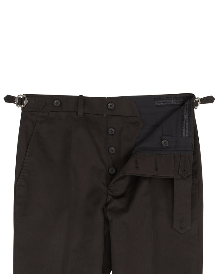 Chocolate Brown Soft Plain Chinos