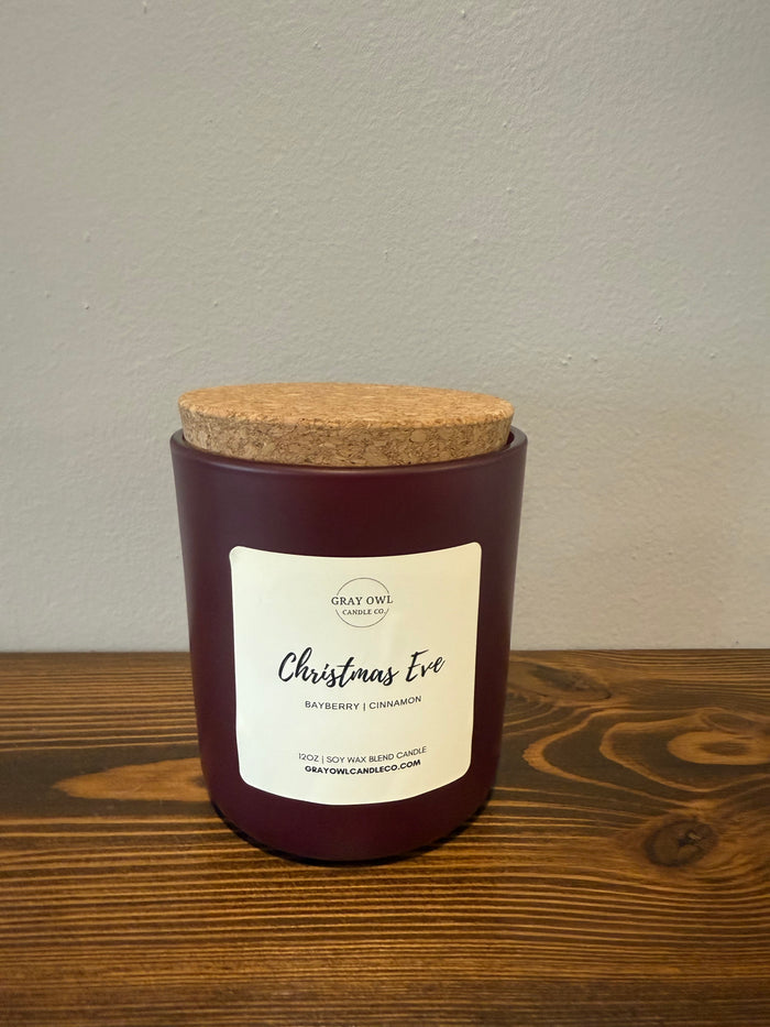Christmas Eve Wooden Wick Candle