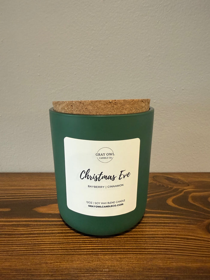 Christmas Eve Wooden Wick Candle