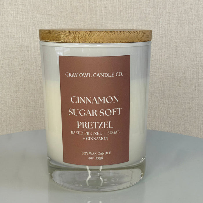 Cinnamon Sugar Soft Pretzel Candle