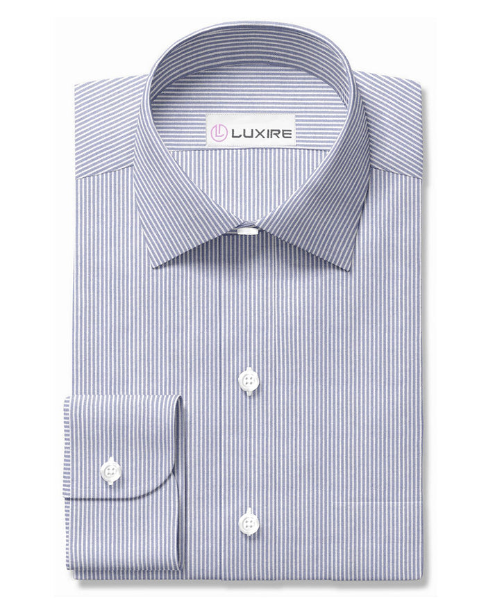 Classic Oxford: Navy University Stripes