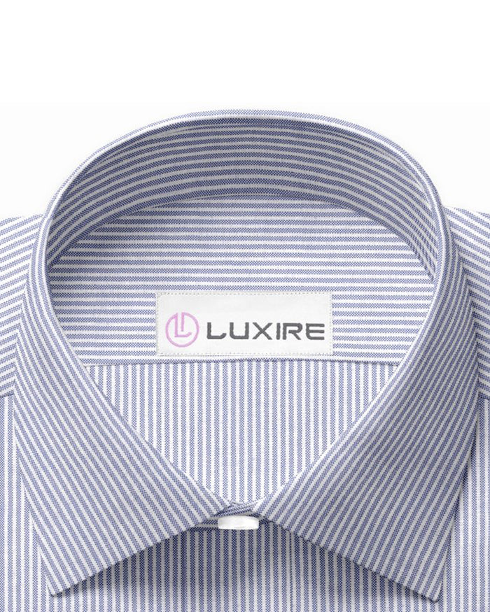 Classic Oxford: Navy University Stripes