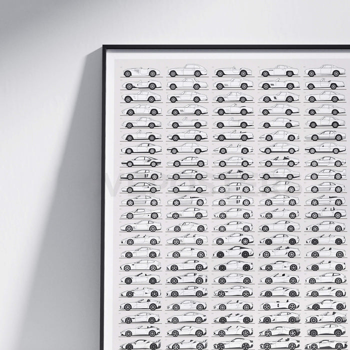 Complete Ferrari Production - ROSSOautomobili