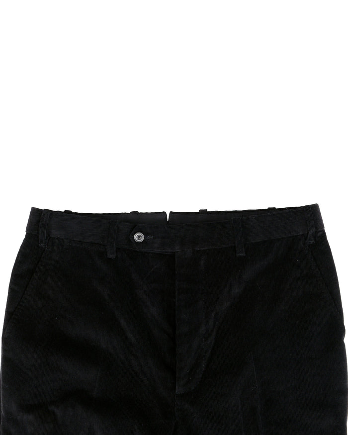 Corduroy: Black 15 Wale
