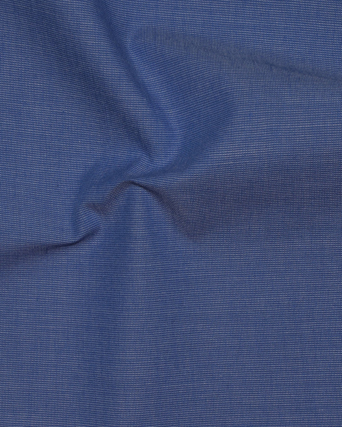 Cornflower End on End Dress Shirt