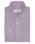 Cotton Poly: Purple Textured Pin Stripes
