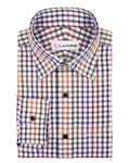 Country Checks Red Purple Green Oxford
