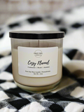 Cozy Flannel Large Soy Candle | 3 Wick