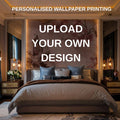 Custom Wallpaper Mural: Personalized Design, Nonwoven, Peel & Stick