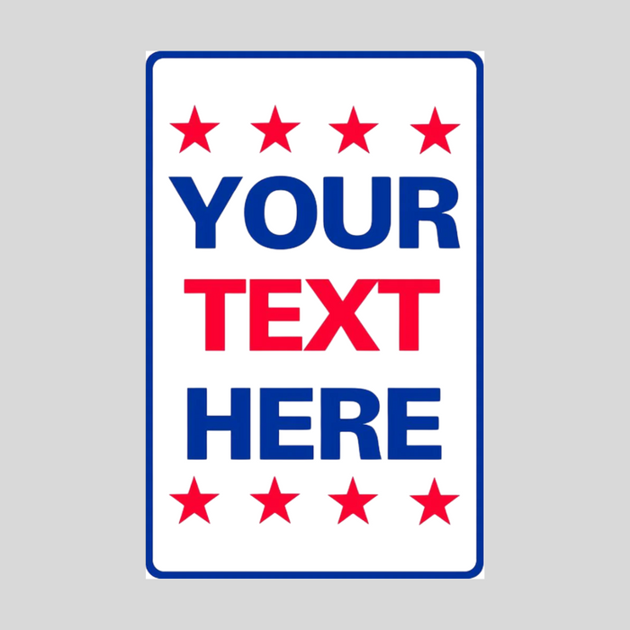 CUSTOM Weightable Base Sign (SG-701H)