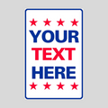 CUSTOM Weightable Base Sign (SG-701H)