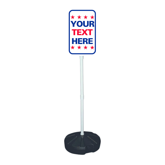 CUSTOM Weightable Base Sign (SG-701H)