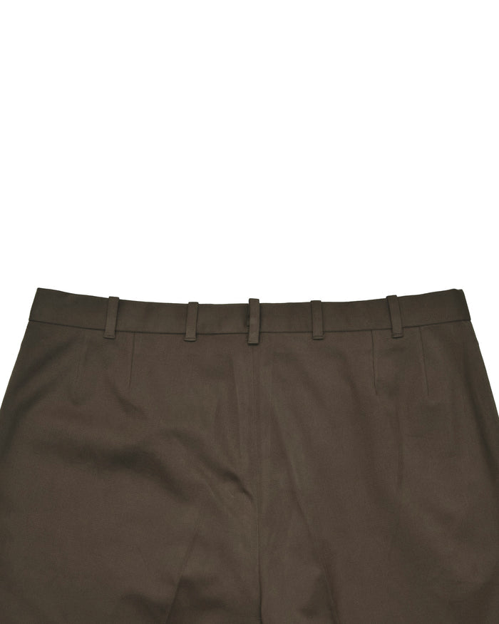 Dacota Soft Dark Brown Stretch Twill Pants