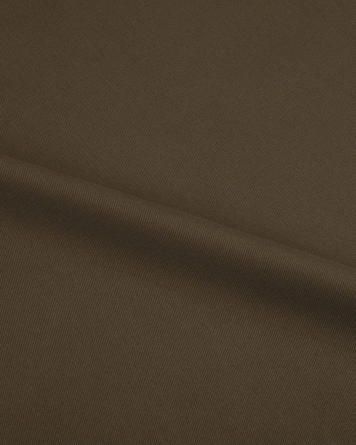 Dacota Soft Dark Brown Stretch Twill Pants