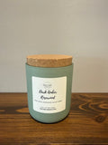 Dark Amber Rosewood Wooden Wick Candle