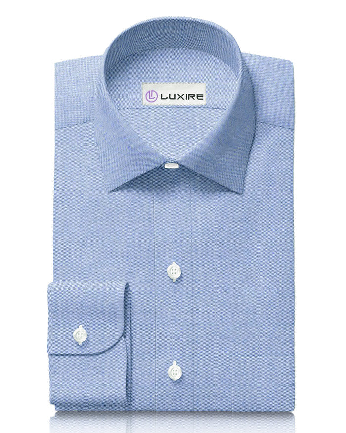 Dark Blue Pinpoint Oxford