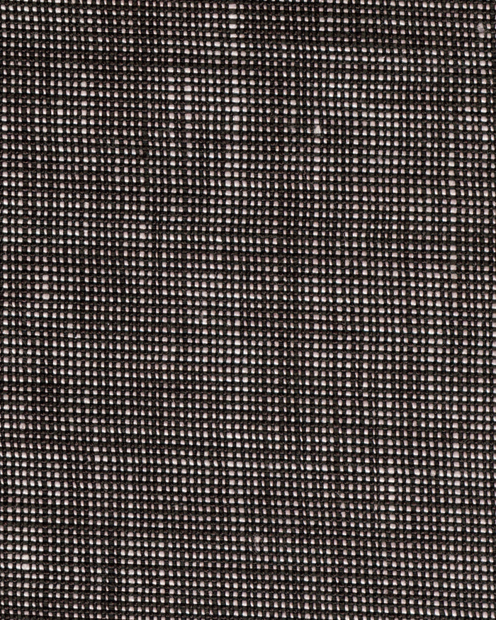 Dark Brown Linen Chambray