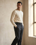 Dark Charcoal Grey Twill Pant — forty_five