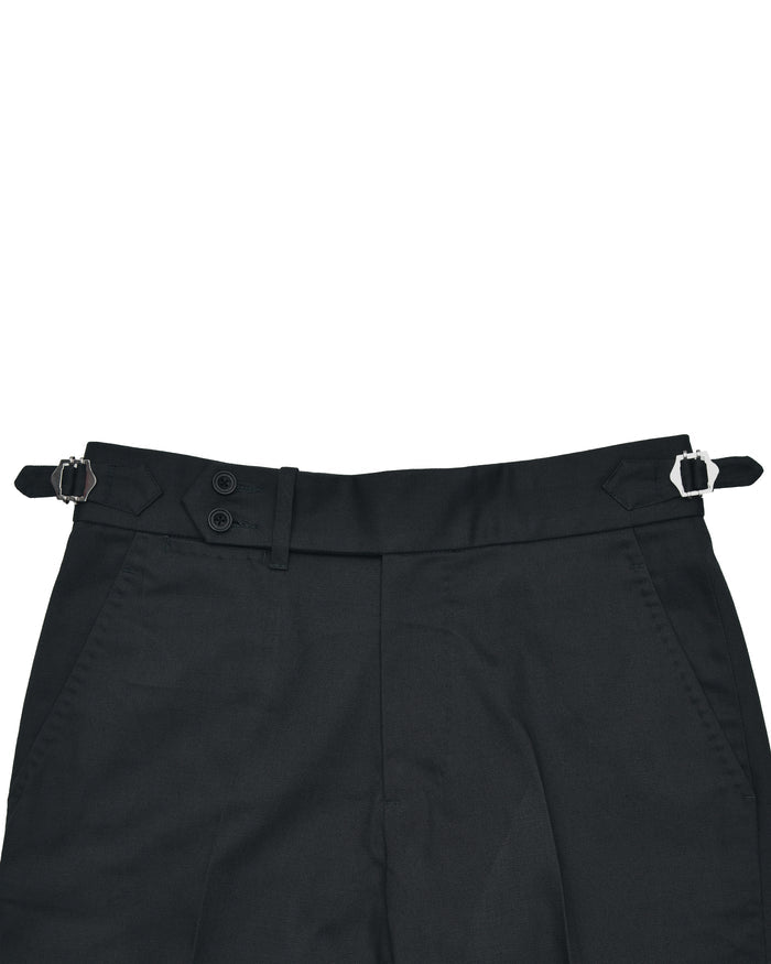 Dark Charcoal Grey Twill Pant