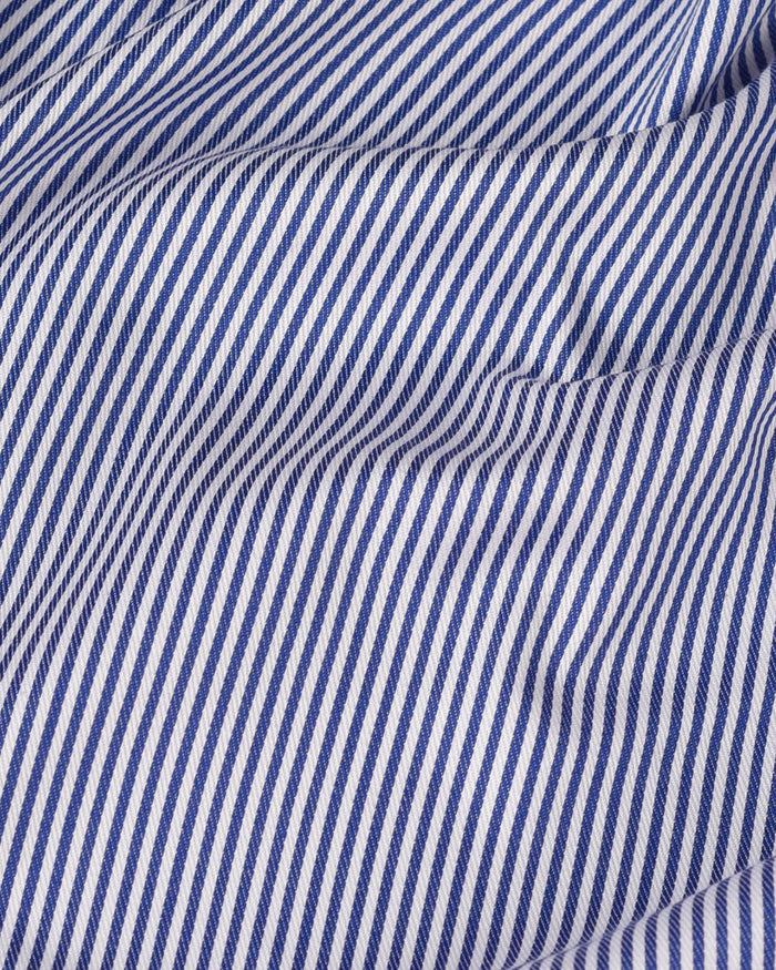 Dark Navy Blue Rope Stripes