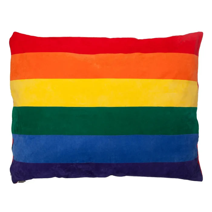 Dog Bed in Rainbow Pride Flag