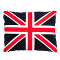 Dog Bed in Union Jack Flag Design