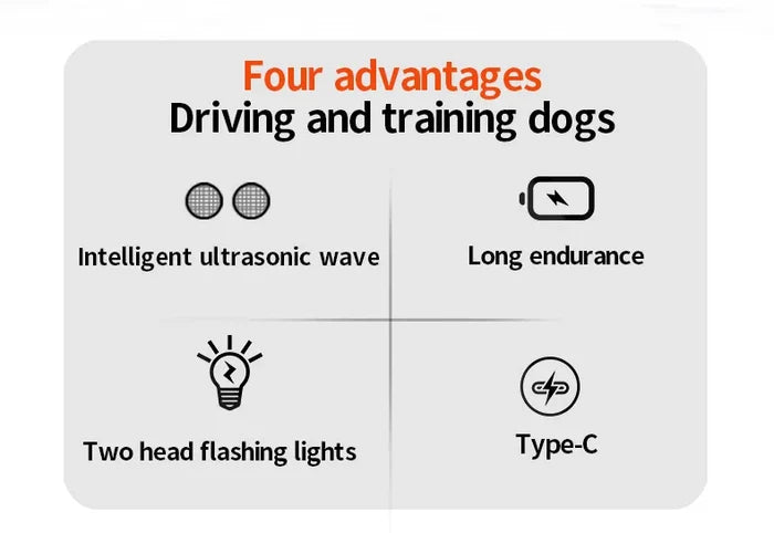 Dog Training Bark Stopper – Ultrasonic Anti Barking Device | No Shock, No Harm
