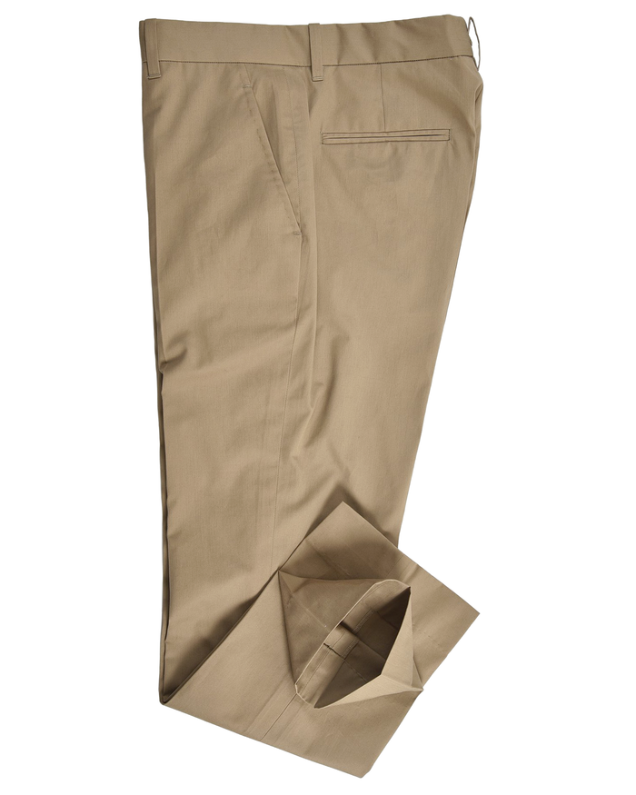 Drab British Khaki Soft Twill Chino