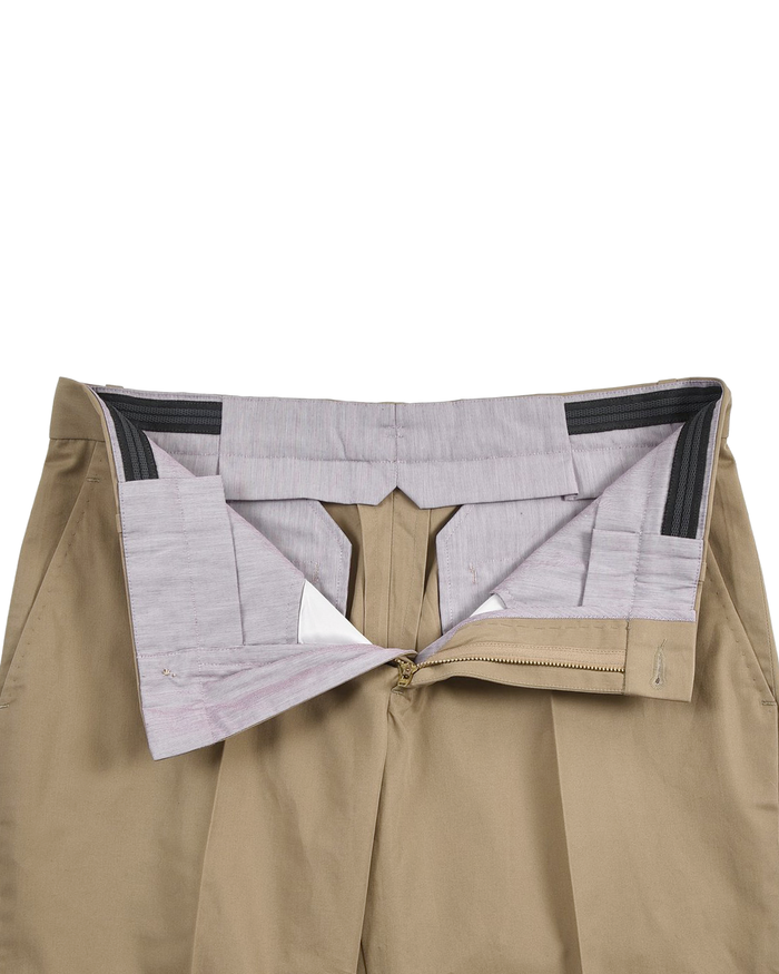 Drab British Khaki Soft Twill Chino