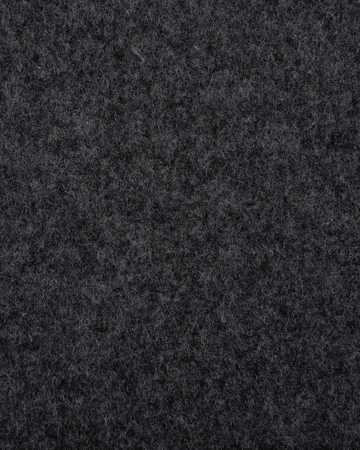 Drago 5% Cashmere 95% wool: Dark Grey Flannel