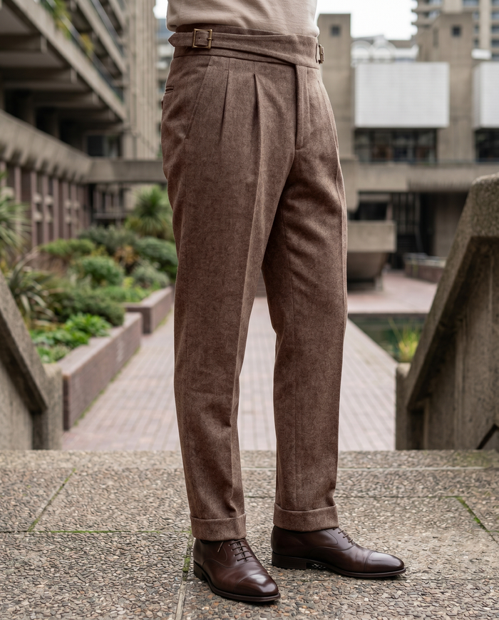 Drago 5% Cashmere 95% wool: Fawn Flannel