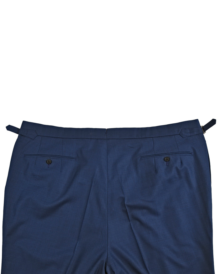 Drago: Super 160s Royal-Blue Prince of Wales Checks