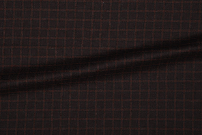 Drapers Brown Macro Checks Pants