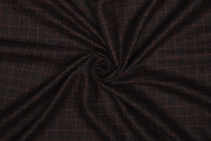 Drapers Brown Macro Checks Pants