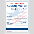 Early Tabulation Absent Voter Poll Book (PS-501 PP AVCB)