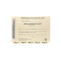 Early Voting Application to Vote Binder (FM-902EV)